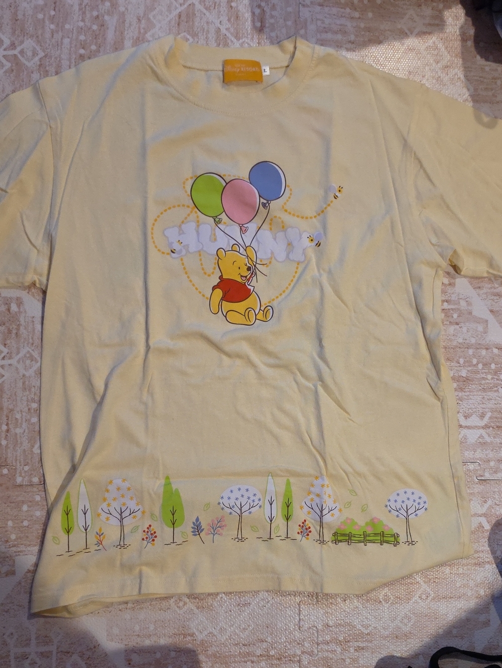 Winnie The Pooh Tokyo Disneyland Shirt Size Large